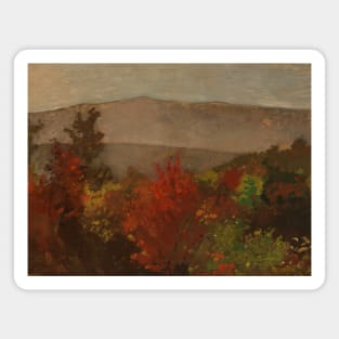 Autumn Treetops by Winslow Homer Magnet